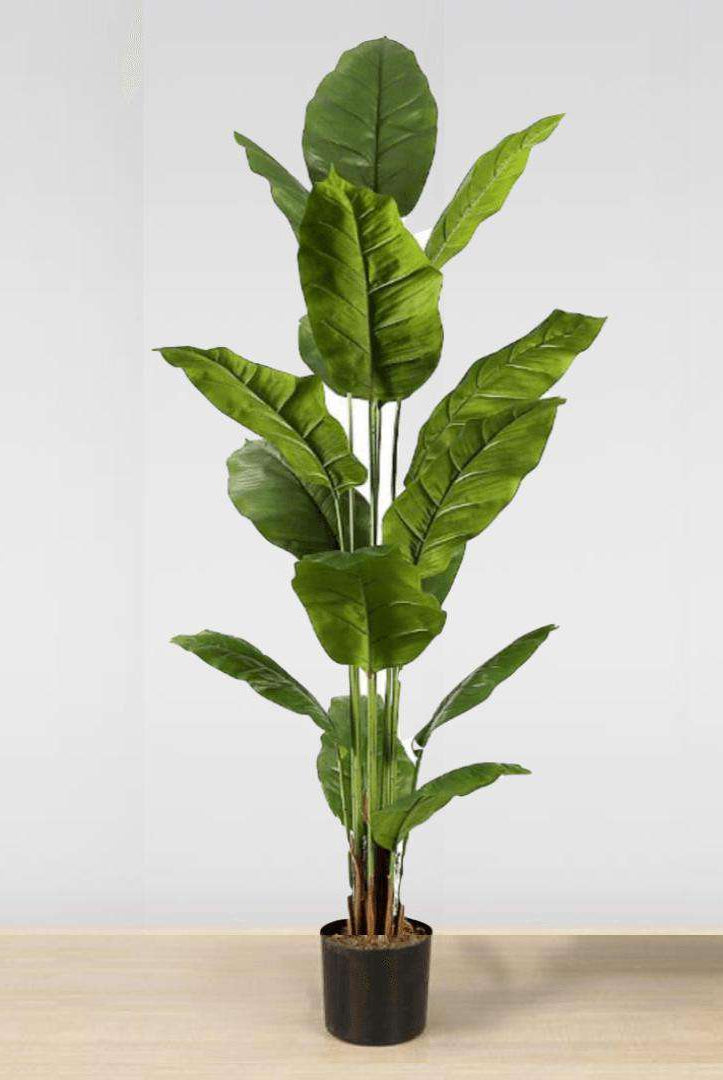 MOKA Artificial Spathiphyllum Leaf Potted Plant (Multiple Sizes) ArtiPlanto