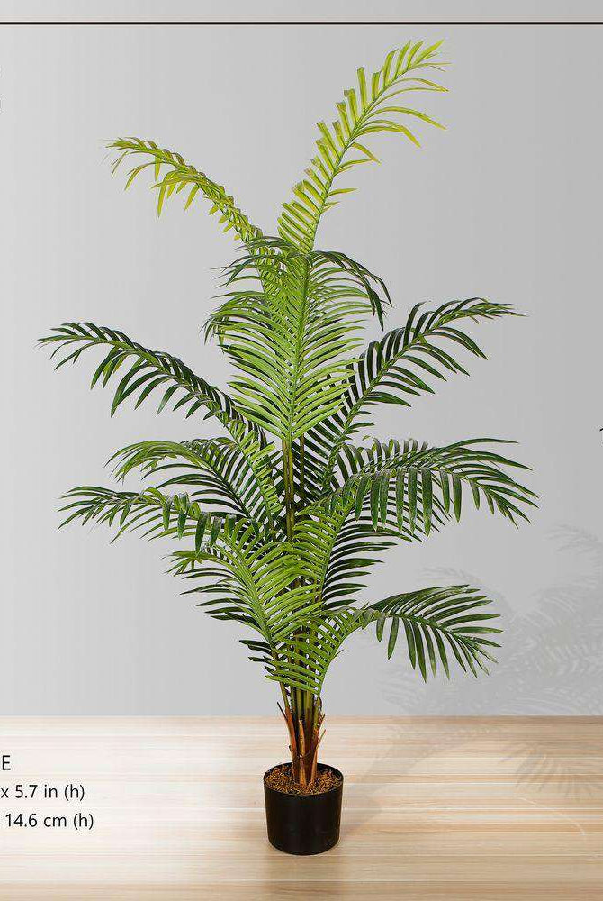 XELA Artificial Hawaii Kwai Palm Tree Potted Plant (Multiple Sizes) ArtiPlanto