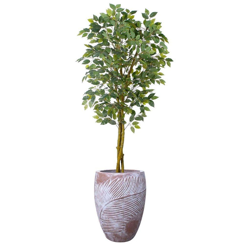 Benja Künstlicher Ficus-Baum Topfpflanze 6ft (183cm)