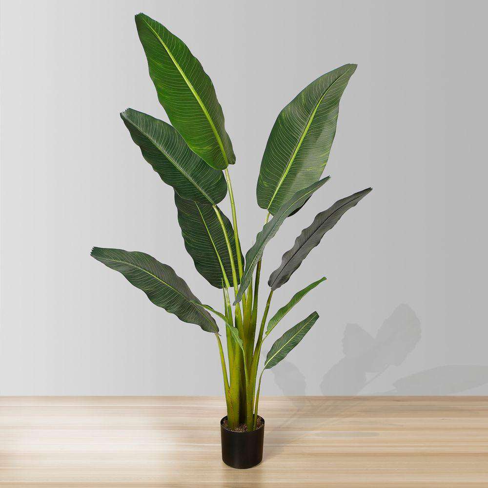 DANI Artificial Travellers Palm Tree Potted Plant (Multiple Sizes) ArtiPlanto