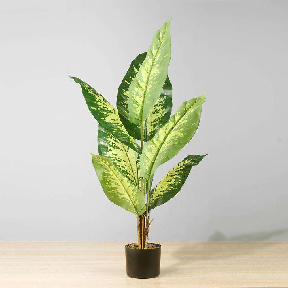 EREN Artificial Evergreen Potted Plant 39'' ArtiPlanto