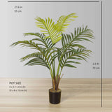 Xelo Artificial Hawaii Kwai Palm Tree Plant in ghiveci 5ft (dimensiuni multiple)